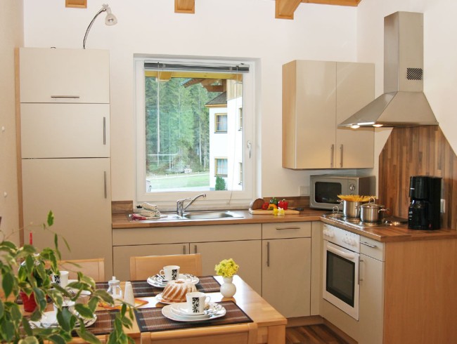 Apartment Tennengebirge Wohnküche