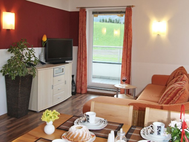 Apartment Tennengebirge Wohnraum