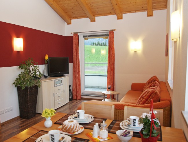 Apartment Tennengebirge Wohnraum