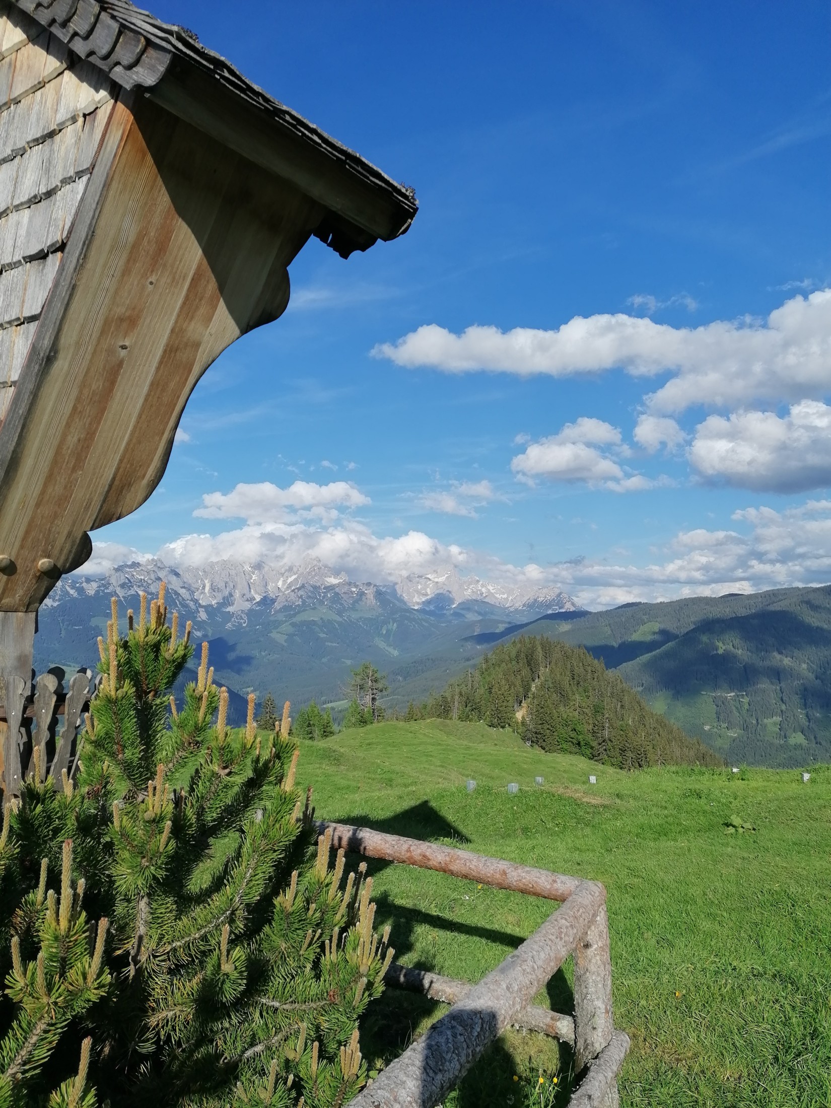 Herrlicher Ausblick auf die Salzburger Bergwelt