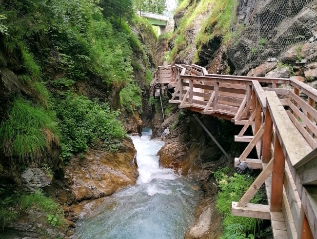 Zahlreiche sehenswerte Klammen in der Umgebung