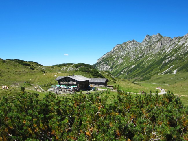 Wanderung zum Oberhüttensee in Forstau