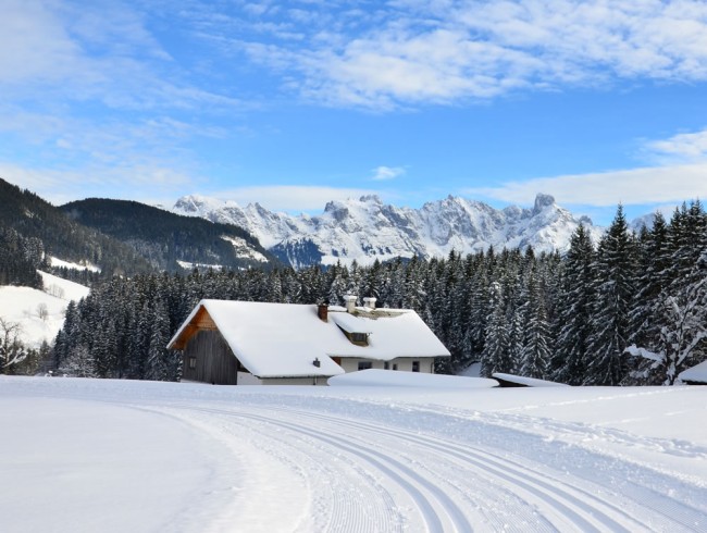 Langlaufurlaub - Loipe ab Haus