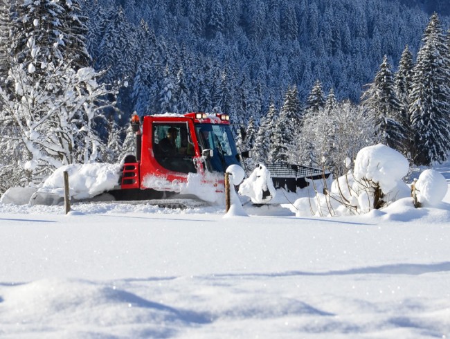 Langlaufloipe ab Haus