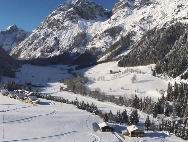 Luftaufnahme Lammertal