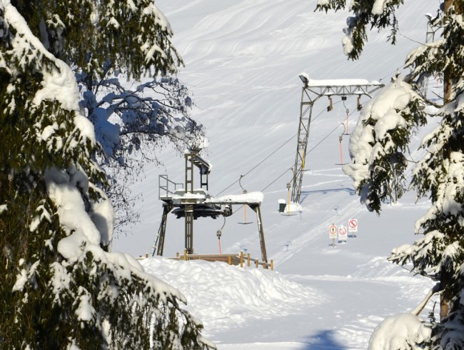Übungsskilift Lammertal nur 300m entfernt