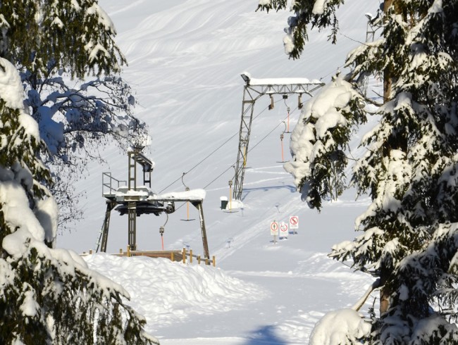Übungsskilift Lammertal nur 300m entfernt